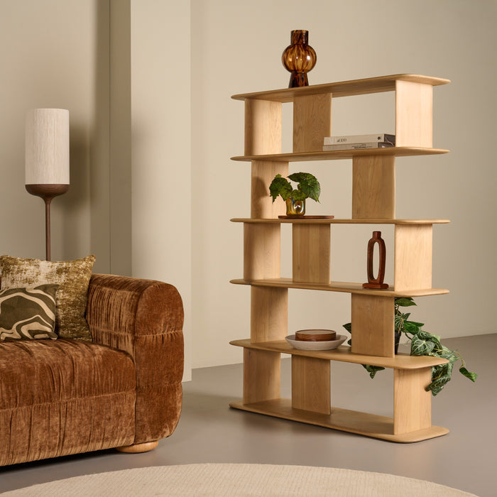 Wandkast Pindo Hout - Eiken|Hout - Naturel