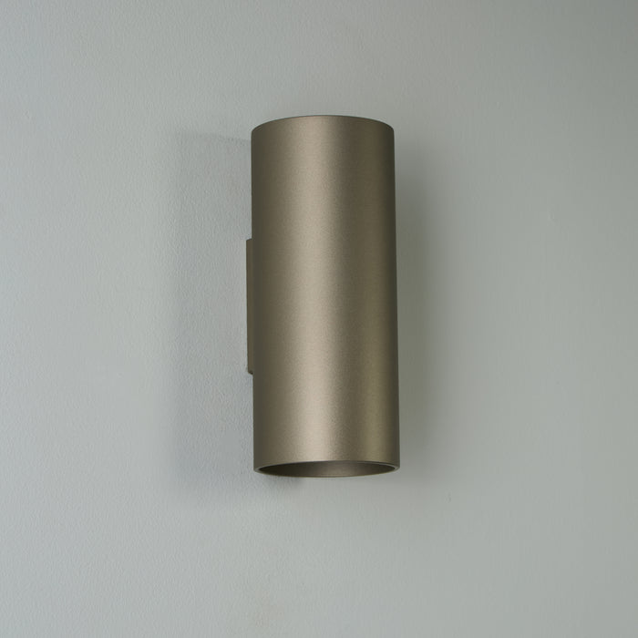 Searchlight Wall Wandlamp Cilinder - H 15,4 cm - Latte