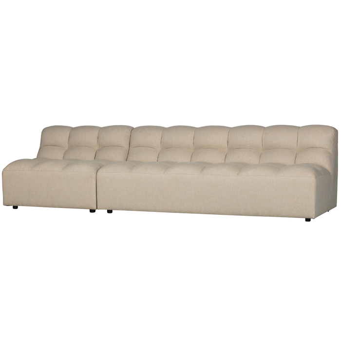 WOOOD Pepper Fauteuil - Stof - Zand - 79x100x92