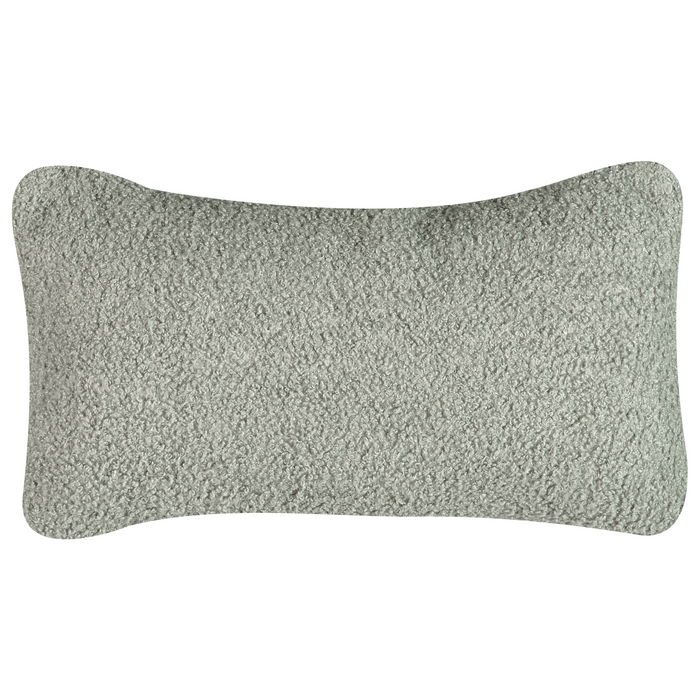 Beliani - OTSBY - Fauteuil - Lichtgroen - Bouclé