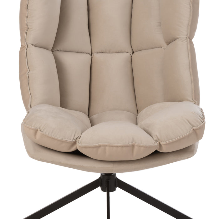 J-Line stoel Relax Kussen - textiel|metaal - beige