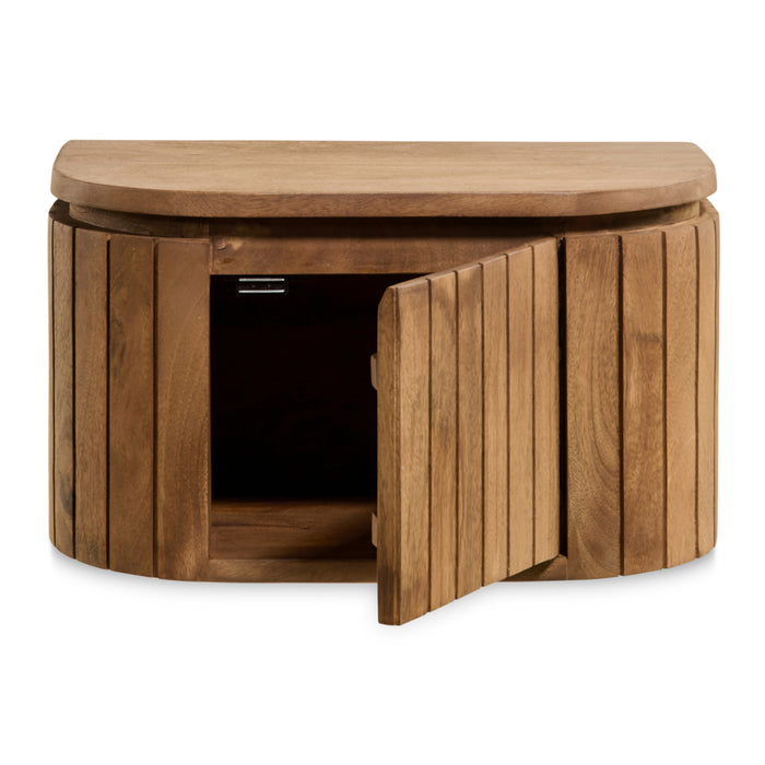 by fonQ Runo Nachtkastje Hangend - Lichtbruin