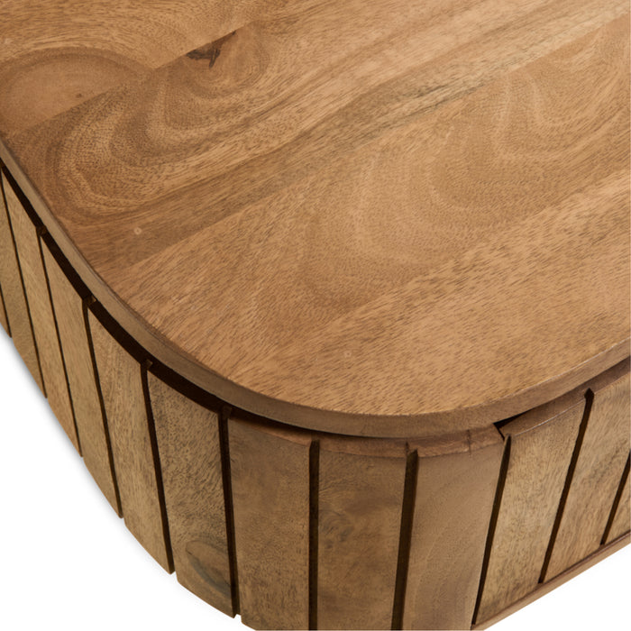 by fonQ Runo Nachtkastje Hangend - Lichtbruin