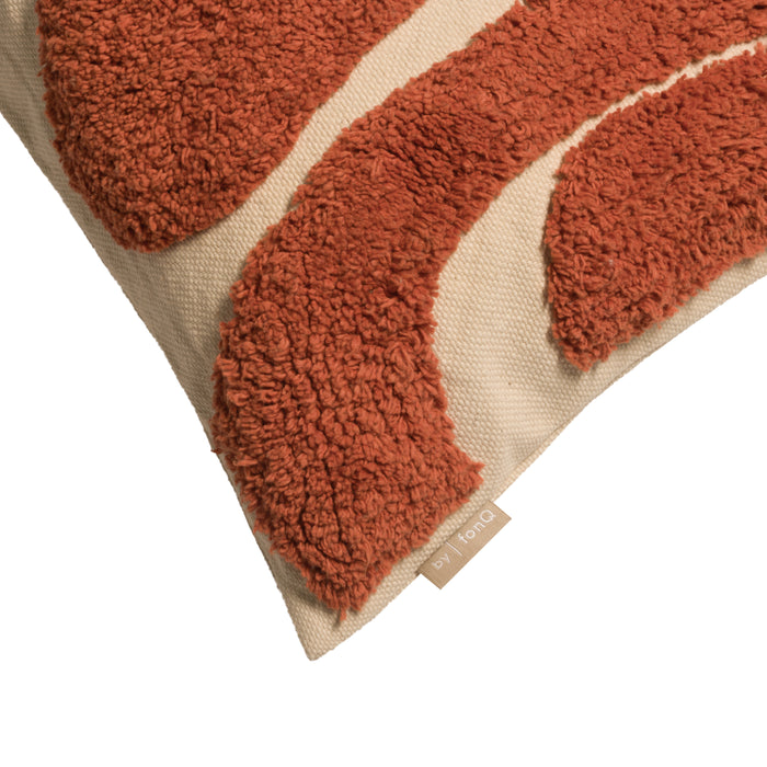 by fonQ Wave Sierkussen 40 x 60 cm - Terra