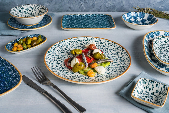 Bonna Dinerbord - Lupin - Porselein - 30 cm - set van 6