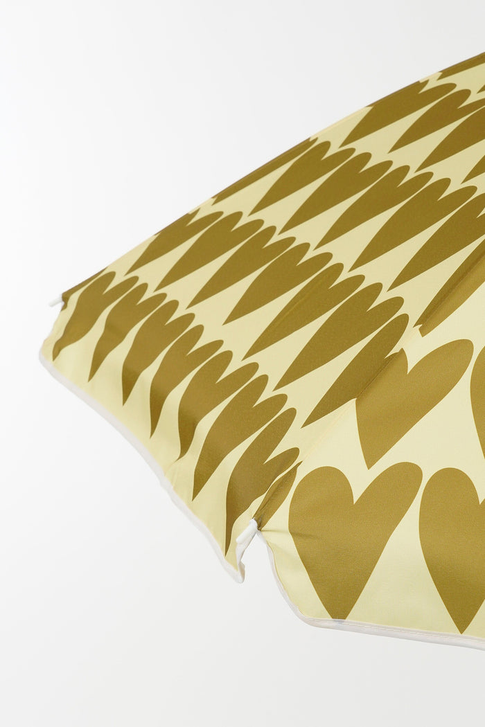 Mica Decorations Strandparasol - H180 x Ø160 cm - Bruin