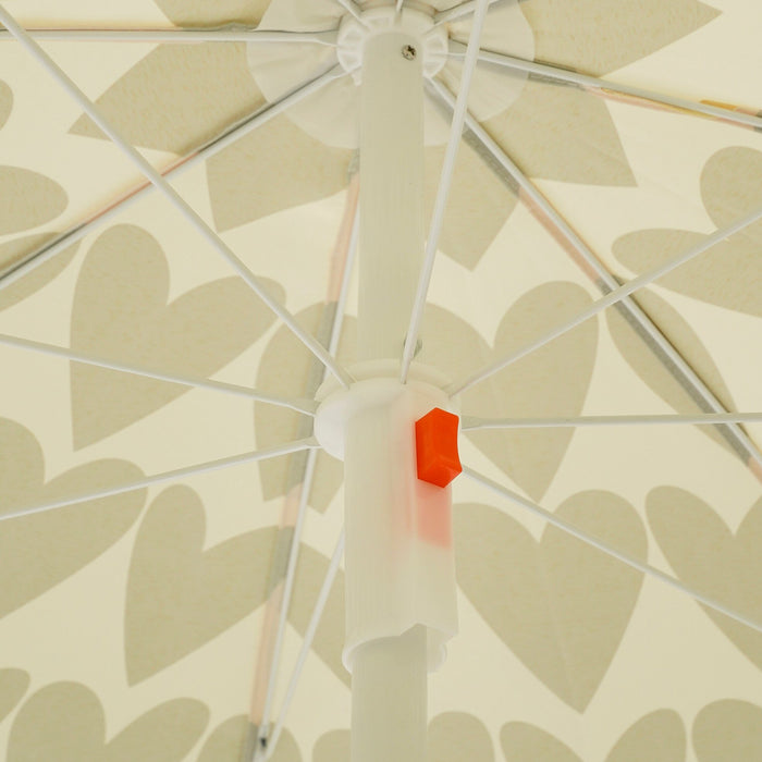 Mica Decorations Strandparasol - H180 x Ø160 cm - Bruin