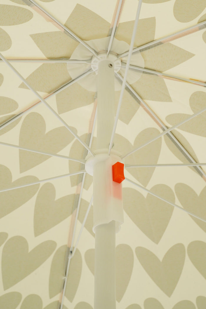 Mica Decorations Strandparasol - H180 x Ø160 cm - Bruin