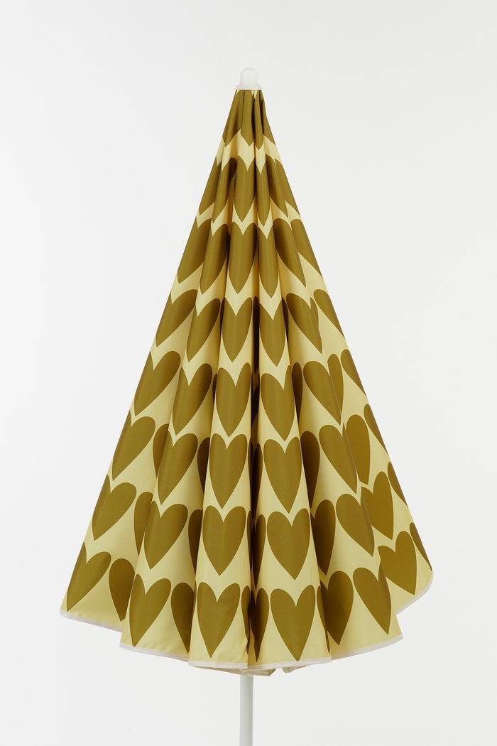 Mica Decorations Strandparasol - H180 x Ø160 cm - Bruin