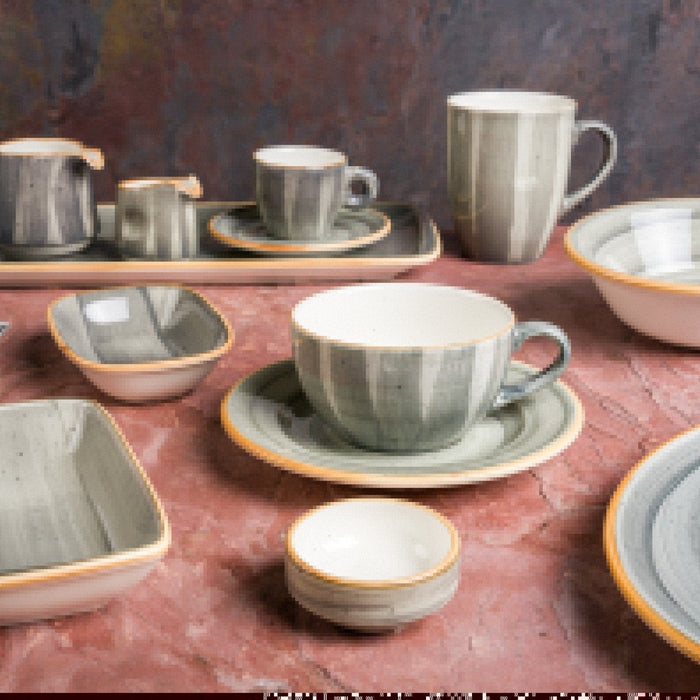 Bonna Serveerschaal - Aura Space - Porselein - 34x19 cm - set van 2