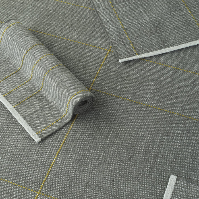 Normann Copenhagen Seam Vloerkleed 250 x 350 cm - Blue Tones