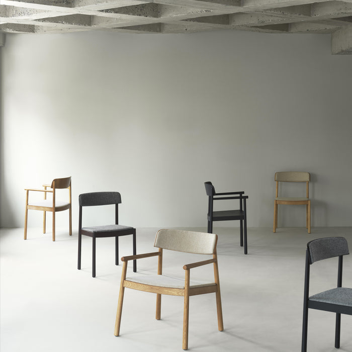 Normann Copenhagen Timb Eetkamerstoel - Textiel - Beige / Tan