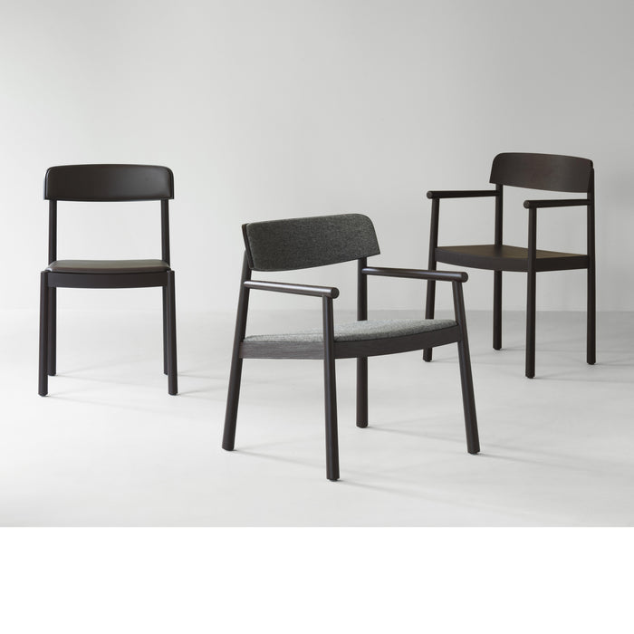 Normann Copenhagen Timb Eetkamerstoel met Armleuning - Hout - Bruin