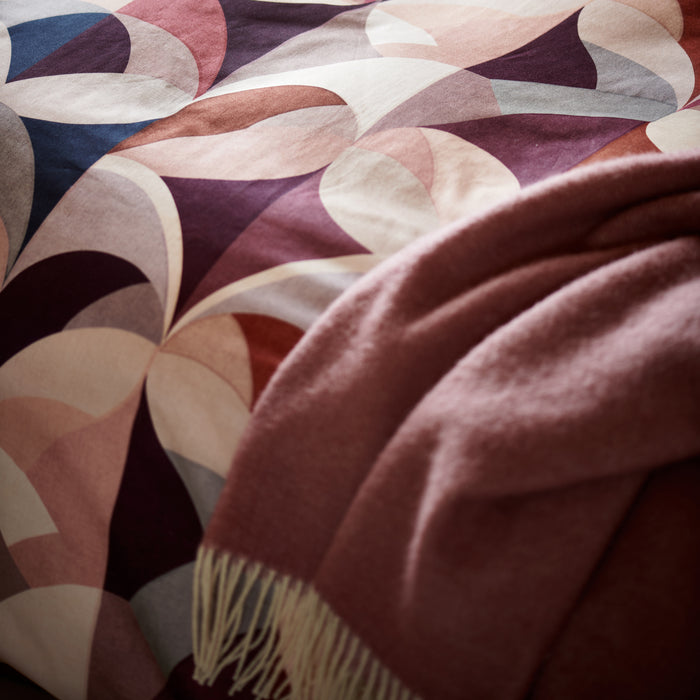 Vandyck Scarlet Dekbedovertrek 200 x 200/220 cm