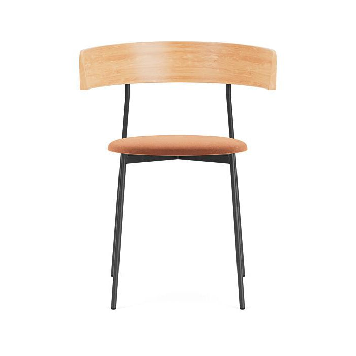 FÉST Friday stoel met armleuning naturel Royal 160 magnolia