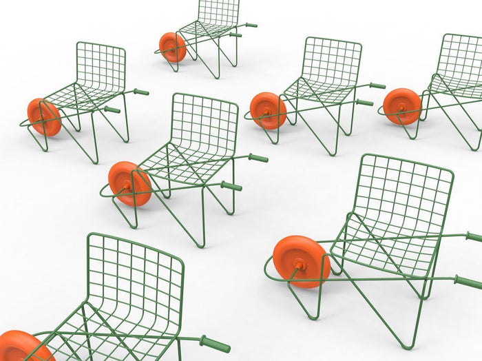 Trotter kinderstoel groen