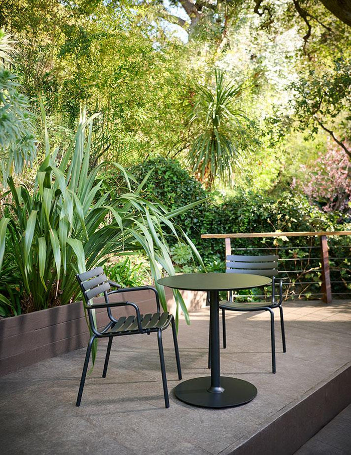 Houe Alua tuinstoel met armleuning Olive Green