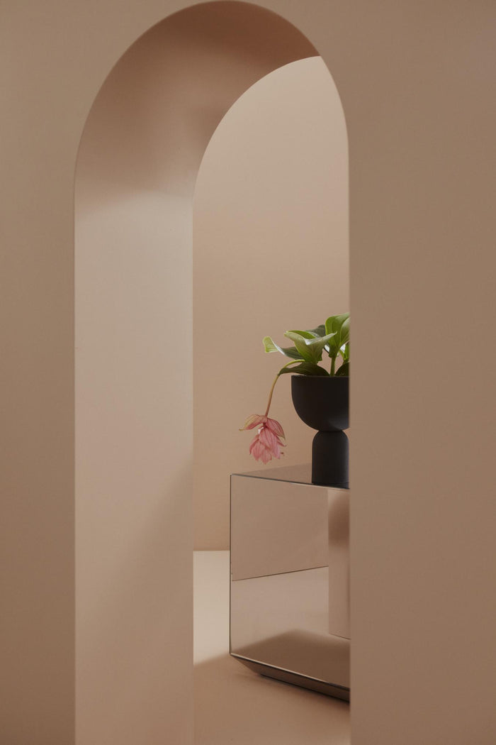 AYTM Speculum salontafel 80x80 bruin