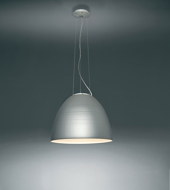 Nur hanglamp retrofit mat aluminium