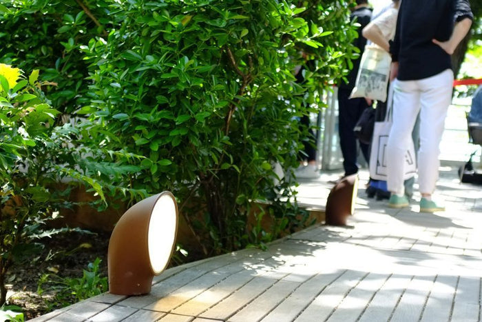 Piroscafo sokkellamp LED grijs