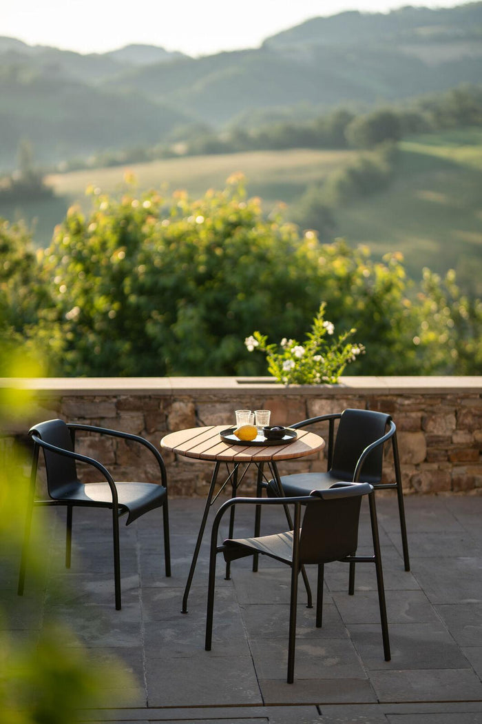 Nami tuinstoel met armleuning Olive Green