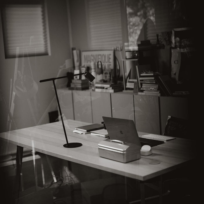 One bureaulamp LED oplaadbaar Heavy Metal