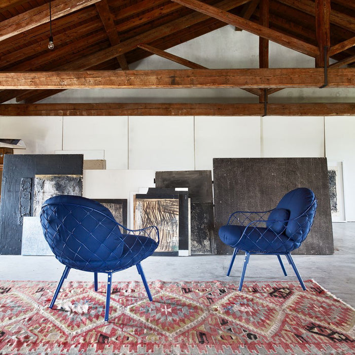 Piña Low fauteuil rood