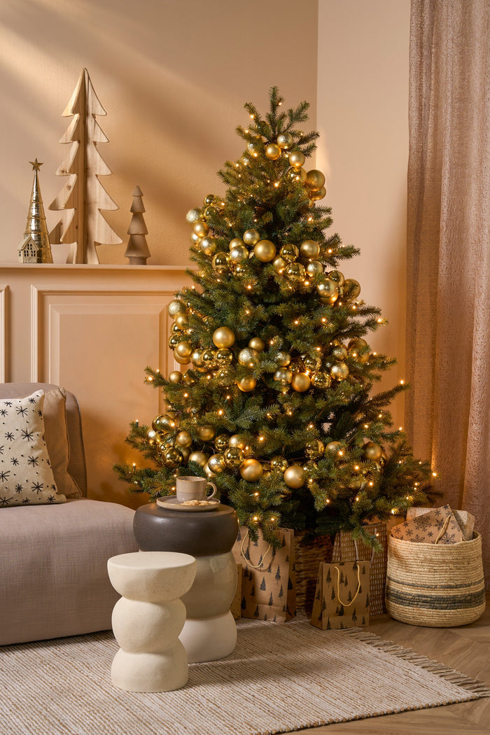 Black Box Trees Clive Kunstkerstboom met Verlichting - H215 x Ø142 cm