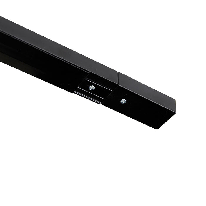 QAZQA Smart 1-fase railsysteem incl. 4 Wifi GU10 donkerbrons - Jeana