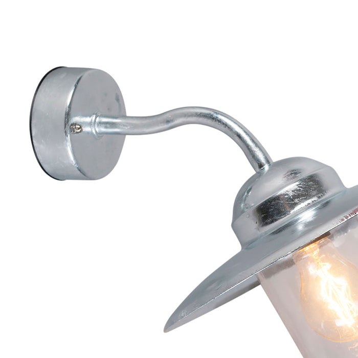 QAZQA Smart buiten wandlamp zink IP44 incl. Wifi A60 - Munich