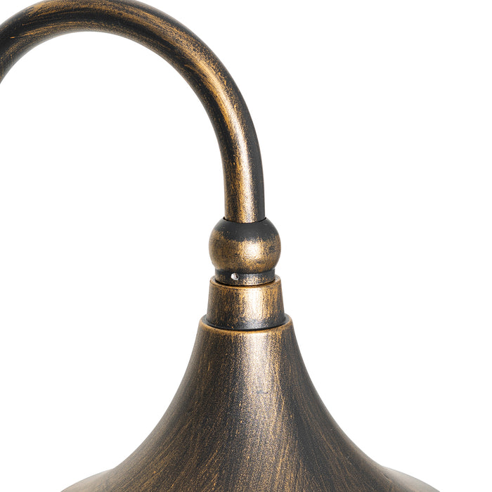 QAZQA Smart buiten lantaarn antiek goud 125 cm IP44 incl. Wifi A60 -