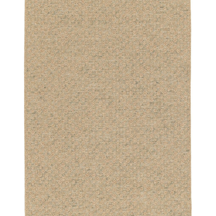 Boho&me Buitenkleed ruiten - Corde Trellis naturel|groen - 160x230 cm