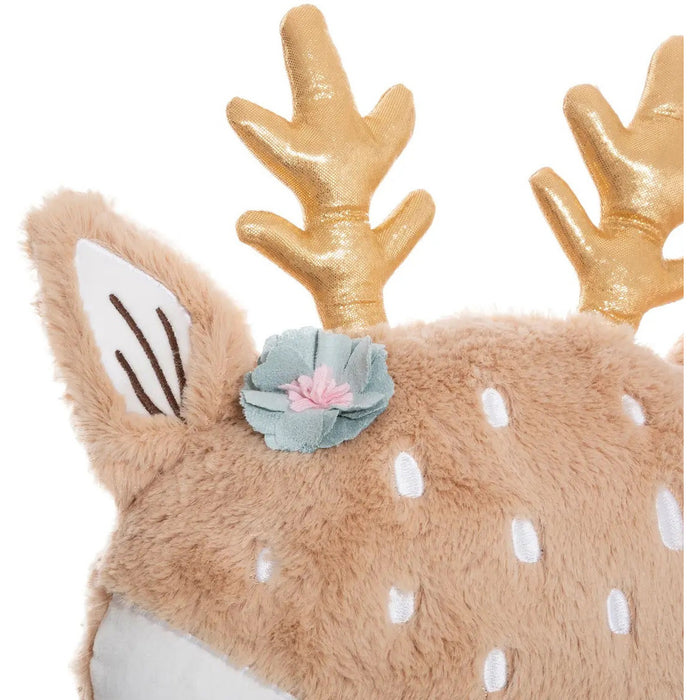 Dieren sierkussen kinderkamer - hertje - 31 cm - polyester