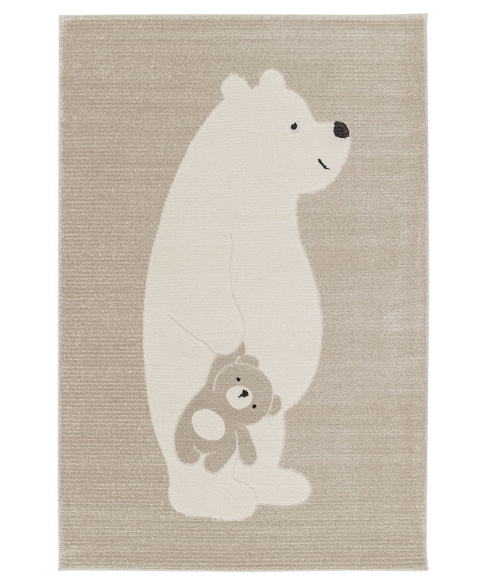 Amiah Vloerkleed babykamer - Softpaw Cuddles beige - 160x230 cm