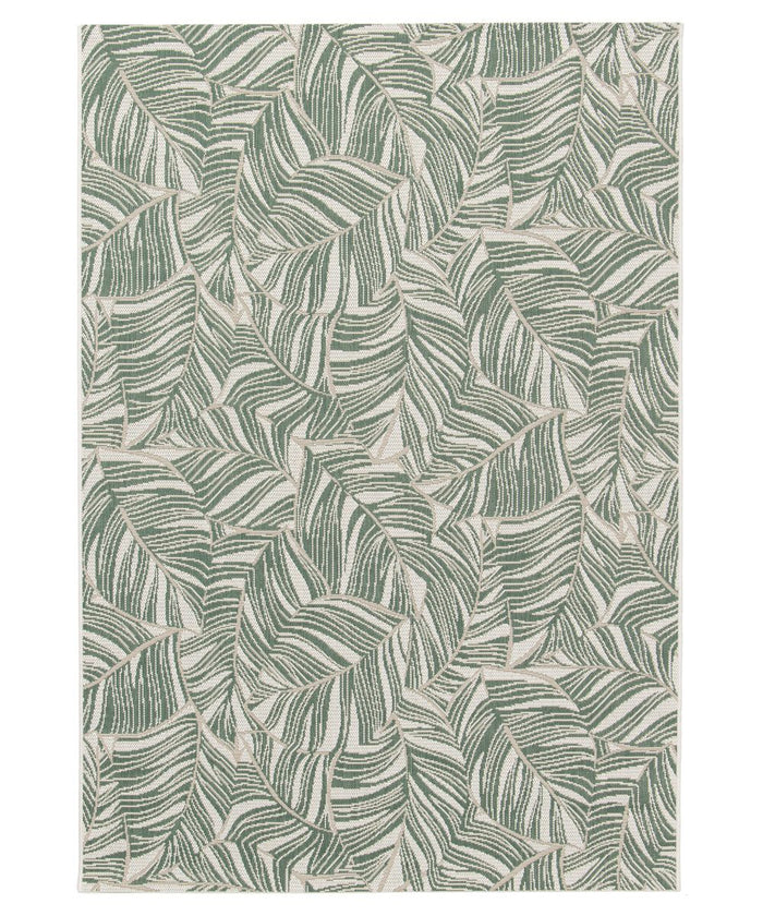 Boho&me Buitenkleed palmbladeren - Verdance Canopy groen - 200x290 cm