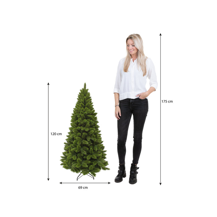Triumph Tree Camden Kunstkerstboom Slim - H120 x Ø69 cm - Groen