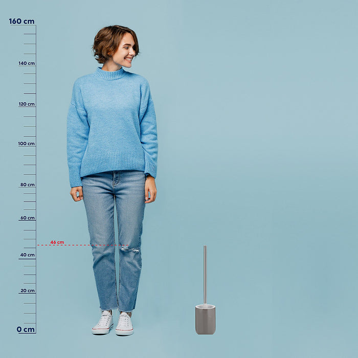 Isabella Toiletborstel Houder - Bruin - Kela