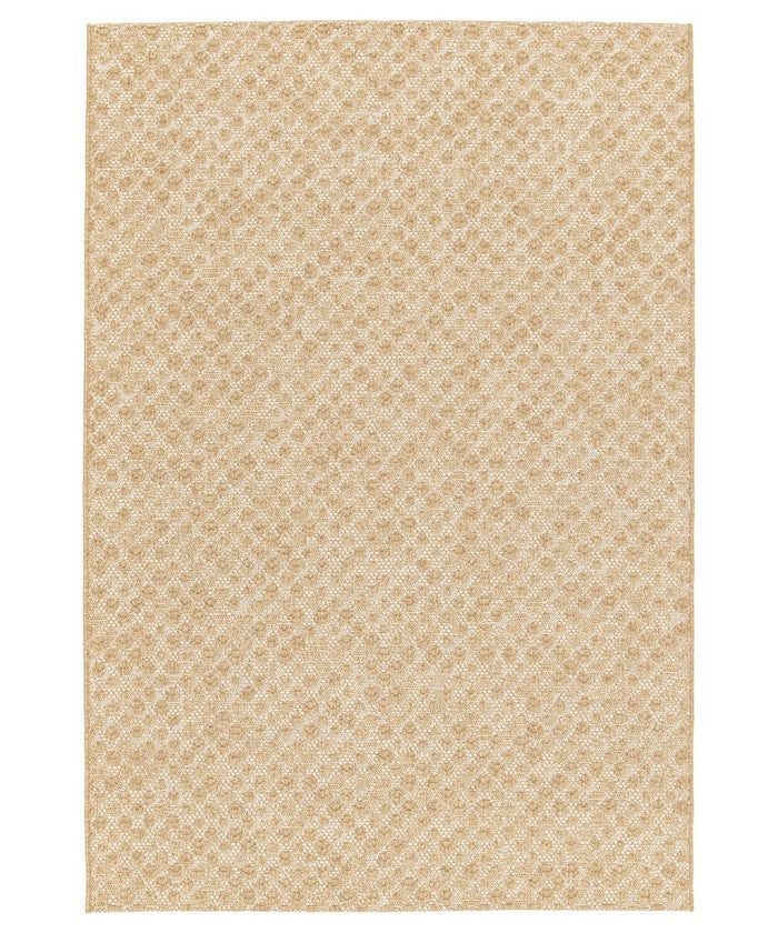 Boho&me Buitenkleed ruiten - Corde Trellis naturel|wit - 200x290 cm