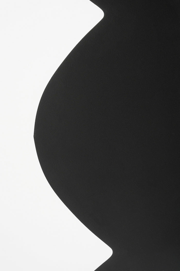 Mica Decorations Rafi Bijzettafel - H50 x Ø40 cm - IJzer - Zwart