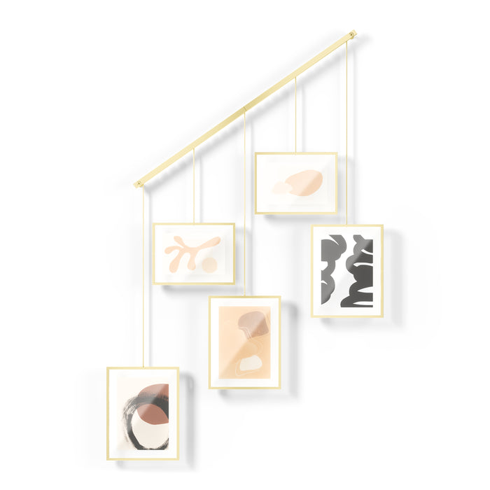 Umbra Exhibit Set van 5 Fotolijsten - Goud
