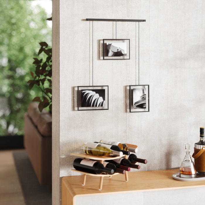 Umbra Exhibit Set van 3 Fotolijsten - Zwart