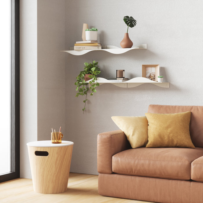 Umbra Surf Wandplank - Set van 2 - Zand