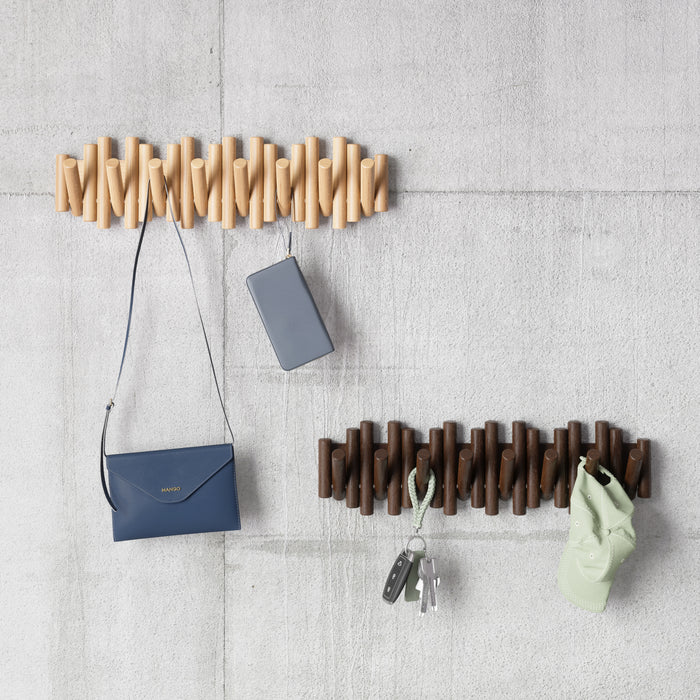 Umbra Picket Rail Hook Wandkapstok B 61 cm - Naturel