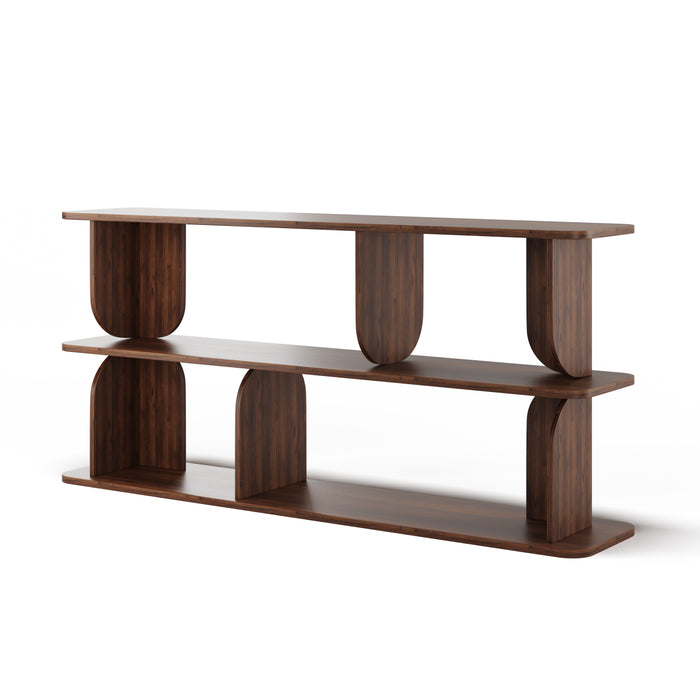 by fonQ Curbe Dressoir - Walnoot