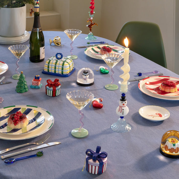 &k amsterdam Merry Kandelaar - Sneeuwman