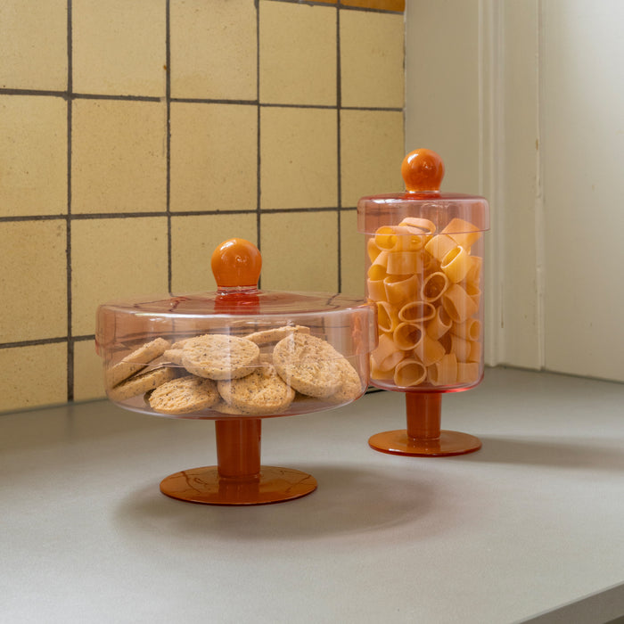 &k amsterdam Duo Stolp - Hoog - Roze