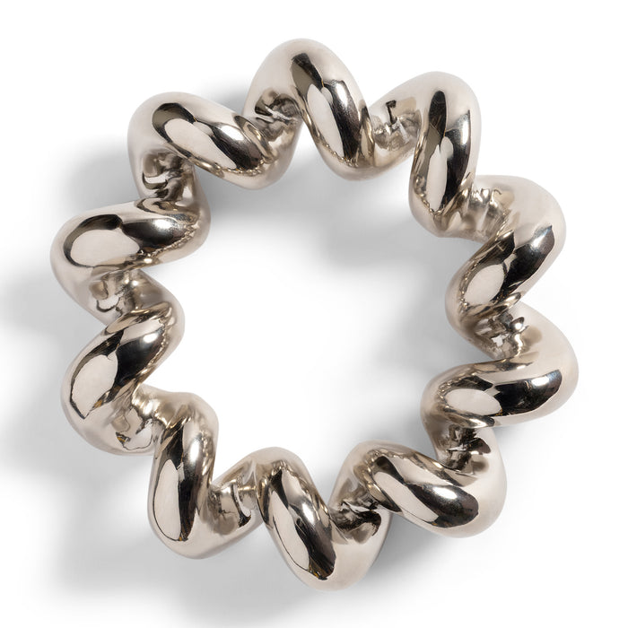 &k amsterdam Trivet Twist Onderzetter - Zilver