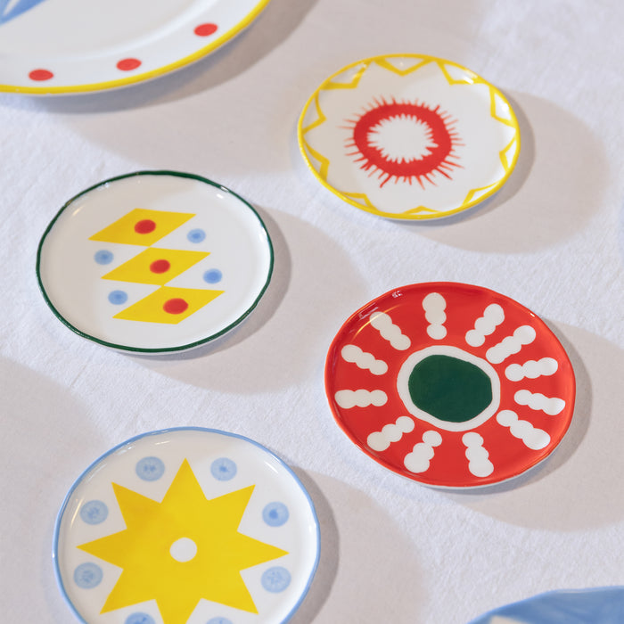 &k amsterdam Festivo Bord Ø 13 cm - Set van 4