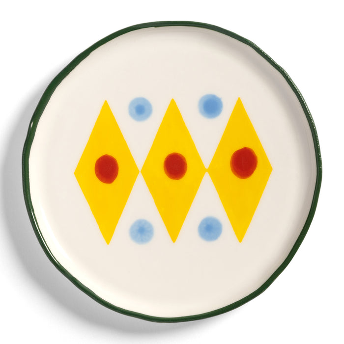 &k amsterdam Festivo Bord Ø 13 cm - Set van 4