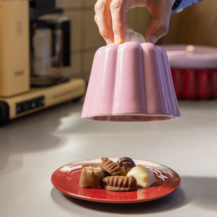 &k amsterdam Pudding Stolp - Roze